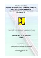 A KAK PEMELIHARAAN RUTIN JEMBATAN SURAMADU 20202021 [PDF]