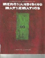 A PRACTICAL APPROACH TO MERCHANDISING MATHEMATICS - 1 (5 Files Merged) PDF