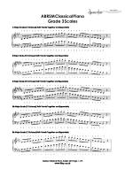 ABRSM Clas Piano Scales G3 PDF