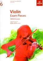 ABRSM - Violin Exam Pieces - Grade 6