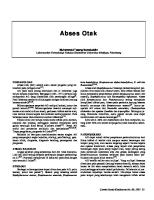 Abses Otak (J) PDF [PDF]