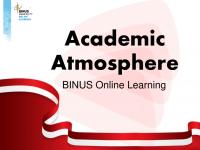 Academic Atmosphere Binus Online Learning