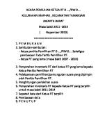 Acara Dan Tata Cara Pemilihan Ketua RT 0 [PDF]