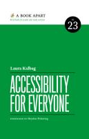 Accessibility For Everyone