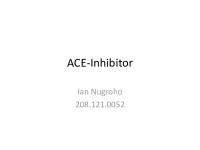 ACE Inhibitor