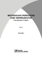 Adoc - Pub Metodologi Penelitian Ilmu Keperawatan