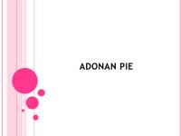 Adonan Pie