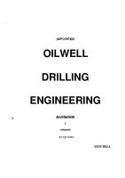 Advanced OilWell DrillingEngineering (Mitchell)