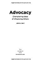 Advocacy: Championing Ideas and Influencing Others [PDF]