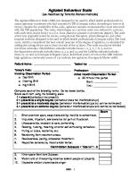 Agitated Behaviour Scale Form Modified-3