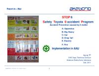 Akebono Safety Standard - STOP 6