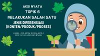 Aksi Nyata Topik 6 Melakukan Salah Satu Jenis Diferensiasi (Konten, Produk, Proses) - Compressed