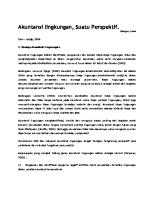 Akuntansi Lingkungan [PDF]