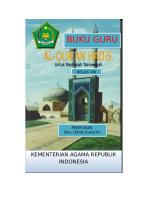 AL-QURAN HADIS VIII MTs BUKU GURU.A