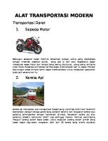 Alat Transportasi Modern [PDF]