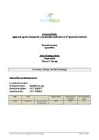 Algae and Aquatic Biomass For A Sustainable Production of 2nd Generation Biofuels [PDF]