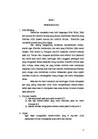 Amalan Selama Hamil T-2 (Makalah) [PDF]