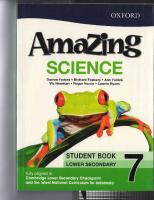 Amazing Science Book 7 Oxford