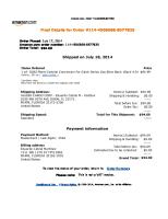 Amazon Invoice PDF