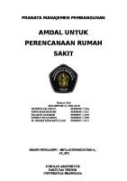 Amdal Untuk Perancangan Rumah Sakit