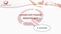 Analisa Dan Validasi Data PMKP