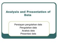 Analisa Data Kuantitatif