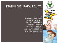 Analisa Status Gizi Pada Balita A3 - s9 [PDF]