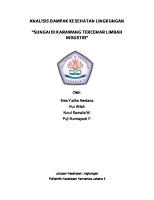 Analisis Dampak Kesehatan Lingkungan - Sungai Di Karawang Tercemar Limbah Industri