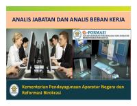 Analisis Jabatan & Analisis Beban Kerja