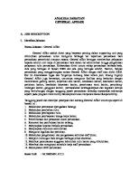 Analisis Jabatan - Kelompok 4 s3h [PDF]