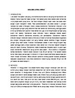 ANALISIS JURNAL IMRAD Bedah Umum [PDF]