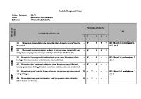 Analisis KD Kelas 3 Tema 6