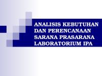 Analisis Kebutuhan Lab. Ipa [PDF]