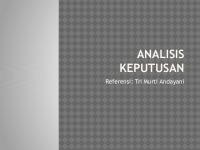 Analisis Keputusan