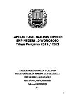 Analisis Konteks SMP Contoh [PDF]