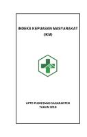 Analisis LAPORAN IKM PKM Sagaranten 2018