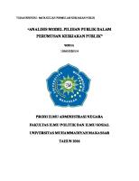 Analisis Model Pilihan Publik [PDF]