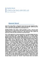 Analisis Novel Cinta Di Dalam Gelas