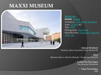 Analisis Preseden Maxxi Museum