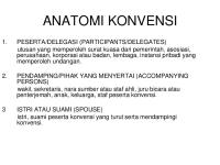 Anatomi Konvensi