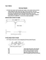 Antena Dipole