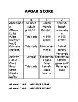 Apgar Score