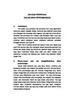 Aplikasi Perpetaan Dalam Dunia Pertambangan