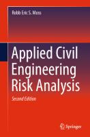 Applied Civil Engineering Risk Analysis (2020)