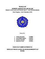 Aqidah Islam Kelompok Pak Armin [PDF]