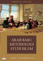 Arah Baru Metodologi Studi Islam