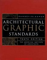 Architectural Graphic Standards (10th Edition)