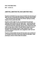 Arsitek, Arsitektur, Arsitektural [PDF]