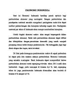 Artikel Ekonomi Indonesia