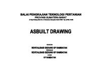 Asbuilt Drawing Gedung Rambatan PDF